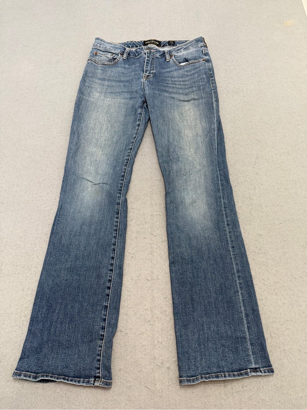 Women’s Lucky Brand Blue Bootcut Jeans Size 8 29 Medium Wash Denim